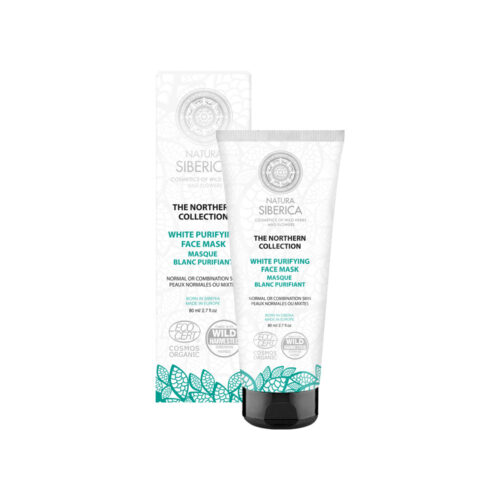 NATURA SIBERICA NORTHERN COLLECTION WHITE PURIFYING FACE MASK 80ml