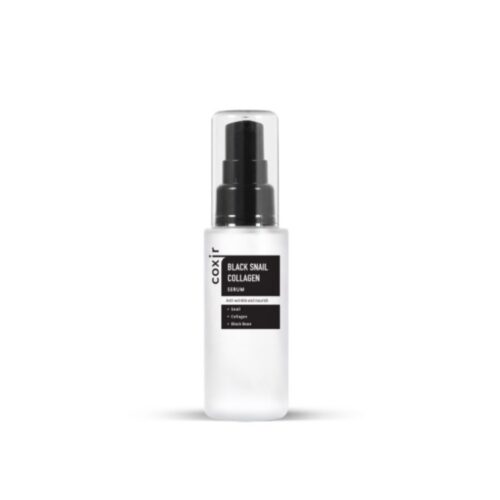 coxir black snail and collagen face serum