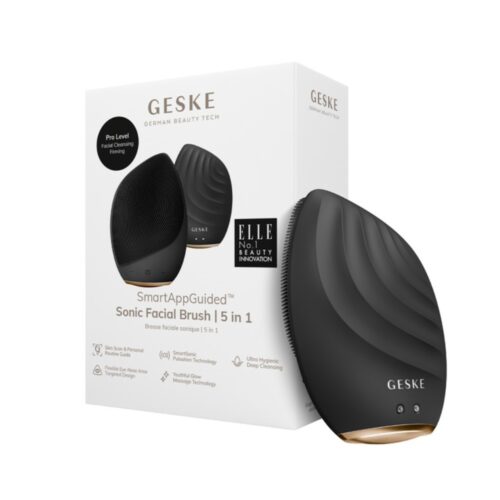 geske-Sonic- Facial- Brush -5 in 1 -Gray