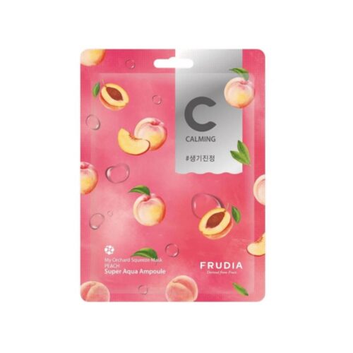 My- Orchard -Squeeze- Sheet- Mask -Calming -Peach