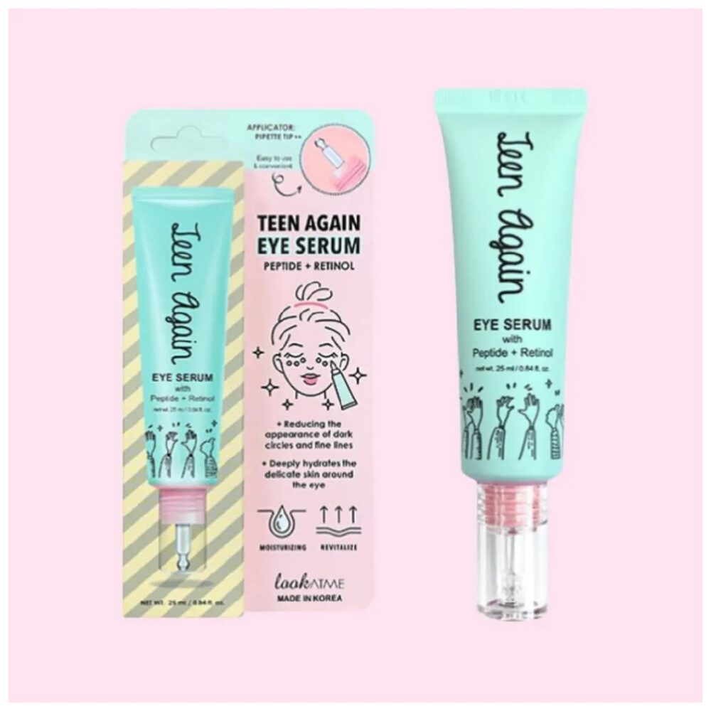 Teen Again Eye Serum Peptide+Retinol/25ml - Image 3