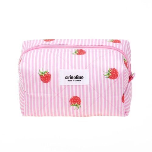 RASPBERRY-STRIPES-MAKEUP-CLASSIC-BAG