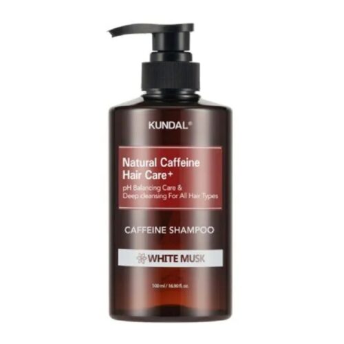 Natural Caffeine Shampoo 500ml – White Musk