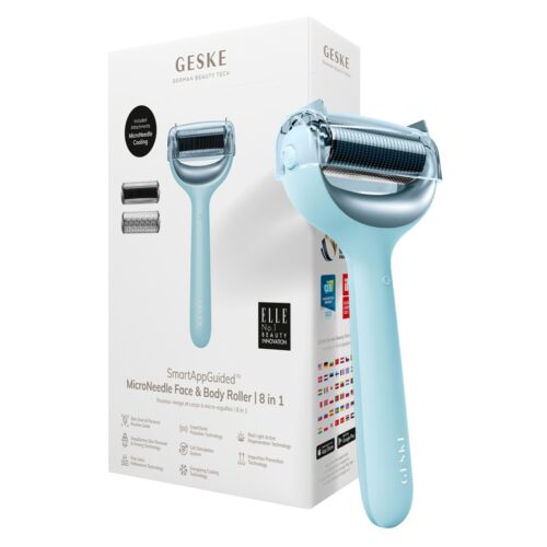 MicroNeedle Face & Body Roller 8 in 1 Turquoise