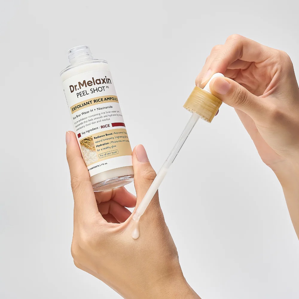 Peel Shot Exfoliating White Rice Ampoule /80ml - Image 3